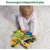 Skillmatics Peek-A-Boo Jungle Book – Soft Cloth Book for Baby, Infant & Toddler Toys, Crinkle Pages for Sensory Play, Gifts for Ages 6 Months and Up(In the Jungle)