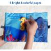 Skillmatics Peek-A-Boo Jungle Book – Soft Cloth Book for Baby, Infant & Toddler Toys, Crinkle Pages for Sensory Play, Gifts for Ages 6 Months and Up(Under the Sea)