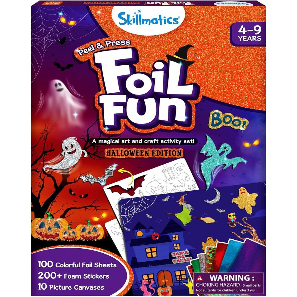 image:imageSkillmatics Foil Fun  PAW Patrol MessFree Art amp Craft Kits for Kids DIY Creative Activity Travel Toys Gifts for Fans of Chase Marshall Skye Girls Boys Ages 4 5 6 7 8 and UpHalloween