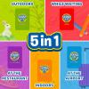 Skillmatics Board & Card Game – Found It, Scavenger Hunt for Kids, Adults, Families, Educational, Fun, Gifts for Ages 6, 7, 8, 9 and Up(4.⁠ ⁠Mega Pack 5 in 1)