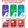Skillmatics Card Game – Train of Thought, Fun for Family Game Night, Educational Toys, Travel Games for Kids, Teens and Adults, Gifts for Boys and Girls Ages 6, 7, 8, 9 and Up(Red)