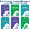 Skillmatics Card Game – Train of Thought, Fun for Family Game Night, Educational Toys, Travel Games for Kids, Teens and Adults, Gifts for Boys and Girls Ages 6, 7, 8, 9 and Up(Blue)