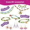 Skillmatics Craft Activity – Roll-up Beads Tropical Paradise DIY Kit, 500+ Charms & Beads, Jewelry Making Kit, Create 40+ Accessories, Gifts for Kids Ages 6, 7, 8, 9, 10, 11, 12, 13(Tropical Paradise Jewelry)