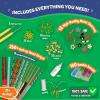 Skillmatics Craft Activity – Roll-up Beads Tropical Paradise DIY Kit, 500+ Charms & Beads, Jewelry Making Kit, Create 40+ Accessories, Gifts for Kids Ages 6, 7, 8, 9, 10, 11, 12, 13(Jungle Party Jewelry)