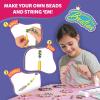 Skillmatics Craft Activity – Roll-up Beads Tropical Paradise DIY Kit, 500+ Charms & Beads, Jewelry Making Kit, Create 40+ Accessories, Gifts for Kids Ages 6, 7, 8, 9, 10, 11, 12, 13(Friendship Bracelets)