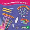 Skillmatics Craft Activity – Roll-up Beads Tropical Paradise DIY Kit, 500+ Charms & Beads, Jewelry Making Kit, Create 40+ Accessories, Gifts for Kids Ages 6, 7, 8, 9, 10, 11, 12, 13(Friendship Bracelets)