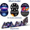 Skillmatics Flash Cards – Science Snippets Space, STEM Learning Educational Toys & Learning Aids for Kids, Gifts for Boys & Girls Ages 7, 8, 9 & Up, Homeschool, Classroom & Travel Activity(3. Space)