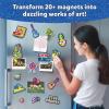 Skillmatics Foil Fun – Girl Power, 20+ DIY Foil Art Magnets, Mess-Free Craft Kit, 60+ Foam Stickers, Fun Activity for Girls, Kids, Tweens, Teens (Ages 7-13), Valentine’s Day Gift, Travel, Party Favor(Good Vibes)