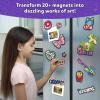 Skillmatics Foil Fun – Girl Power, 20+ DIY Foil Art Magnets, Mess-Free Craft Kit, 60+ Foam Stickers, Fun Activity for Girls, Kids, Tweens, Teens (Ages 7-13), Valentine’s Day Gift, Travel, Party Favor(Girl Power)
