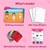 Skillmatics Foil Fun – PAW Patrol, Mess-Free Art & Craft Kits for Kids, DIY Creative Activity, Travel Toys, Gifts for Fans of Chase, Marshall, Skye, Girls, Boys, Ages 4, 5, 6, 7, 8 and Up(9. Dress Up)