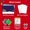 Skillmatics Foil Fun – PAW Patrol, Mess-Free Art & Craft Kits for Kids, DIY Creative Activity, Travel Toys, Gifts for Fans of Chase, Marshall, Skye, Girls, Boys, Ages 4, 5, 6, 7, 8 and Up(Holiday Magic!)