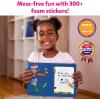 Skillmatics Foil Fun – Pretty Patterns, 18 DIY Magnets Mess-Free Art, Colorful Creative Party Activity, Craft Kits, 60+ Foam Stickers, Classroom Valentine’s Day Gifts for Kids, Teens, Adults, Families(3. Greeting Cards)