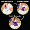 Skillmatics Foil Fun – Pretty Patterns, 18 DIY Magnets Mess-Free Art, Colorful Creative Party Activity, Craft Kits, 60+ Foam Stickers, Classroom Valentine’s Day Gifts for Kids, Teens, Adults, Families(1. Pretty Patterns)