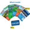 Skillmatics Guess in 10 Animals & Countries Combo, Perfect for Boys, Girls, Kids & Families Who Love Card Games, Educational Toys, Travel Games, Trivia, Gifts for Ages 6, 7, 8, 9, 10 & Up(7. Sports)