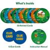Skillmatics Guess in 10 Things That Go, Perfect for Boys, Girls, Kids Who Love Card Games, Educational Toys & Board Games, Gifts for Ages 6, 7, 8, 9(2. Picture Clues Animals)