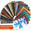 Skillmatics Science Construction Paper for Kids – 60 Double-Sided Printed Sheets (9 x 12), Patterned Craft Paper for Art Projects, STEM Activities, DIY Crafts, Scrapbooking & School Supplies(All Things Science)