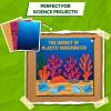 Skillmatics Science Construction Paper for Kids – 60 Double-Sided Printed Sheets (9 x 12), Patterned Craft Paper for Art Projects, STEM Activities, DIY Crafts, Scrapbooking & School Supplies(All Things Science)