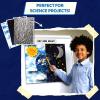 Skillmatics Science Construction Paper for Kids – 60 Double-Sided Printed Sheets (9 x 12), Patterned Craft Paper for Art Projects, STEM Activities, DIY Crafts, Scrapbooking & School Supplies(Outer Space)