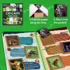 Skillmatics Scrapbooking Kit & Origami Puzzle Book – 48 DIY Folding Puzzles with Fun Fact Encyclopedia, STEM Learning & Travel Toy, Brain Teasers, Educational Gifts for Ages 6, 7, 8, 9, 10 and Up(The Coolest Creatures)
