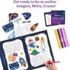 Skillmatics Storybook Art Kit – Create Fairytale Stories, DIY Craft & Writing Kit with 300+ Stickers, Scrapbooking & Journal Activity, Valentine’s Day Gifts for Kids Ages 5, 6, 7, 8, 9, 10(3. Space Explorers)