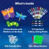 Skillmatics String Art Activity – Bugs & Butterflies, Mess-Free Art for Kids, Craft Kits & Supplies, DIY Decor & Creative Activity, Gifts for Girls & Boys Ages 6, 7, 8, 9, 10, 11, 12(Bugs & Butterflies)