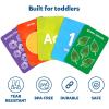 Skillmatics Thick Flash Cards for Toddlers – First 100 Animals, Montessori Toys, Preschool Learning Activities, Learning Aids, Gifts for Kids Ages 1, 2, 3, 4 Years(100 Letters  Numbers  Shapes & Colors)