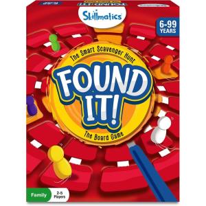 Skillmatics Board & Card Game – Found It, Scavenger Hunt for Kids, Adults, Families, Educational, Fun, Gifts for Ages 6, 7, 8, 9 and Up(6. The Family Game)