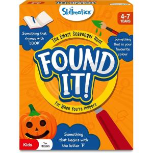 Skillmatics Board & Card Game – Found It, Scavenger Hunt for Kids, Adults, Families, Educational, Fun, Gifts for Ages 6, 7, 8, 9 and Up(Indoor Game)