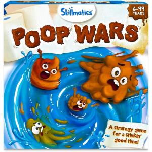 Skillmatics Card Game – Poop Wars, Fun & Fast-paced Game of Strategy, Party Game for Kids for Girls & Boys Ages 6, 7, 8, 9 & Up