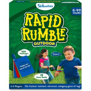 Skillmatics Category Game – Rapid Rumble Outdoor, Game of Tag, Games for Kids, Teens & Adults, Gifts for Boys & Girls Ages 6, 7, 8, 9 and Up(2. Rapid Rumble Outdoor)