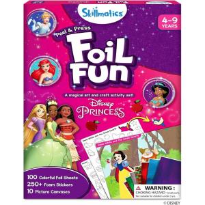 Skillmatics Foil Fun – PAW Patrol, Mess-Free Art & Craft Kits for Kids, DIY Creative Activity, Travel Toys, Gifts for Fans of Chase, Marshall, Skye, Girls, Boys, Ages 4, 5, 6, 7, 8 and Up(3. Disney Princess)