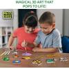 Skillmatics 3D Art Kit – Aqua Puffs Princesses & Unicorns, Mess-Free Paint by Number Craft, DIY Color & Inflate Activity, Creative Valentine’s Day Gift for Girls & Boys Ages 4, 5, 6, 7, 8, 9, 10(Animals)
