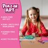 Skillmatics Poke-in Art – Underwater Animals, Mess-Free Arts & DIY Wood Crafts for Kids, Creative Kit, Gifts for Girls & Boys Ages 4, 5, 6, 7, 8, 9(1. Magical Princesses)