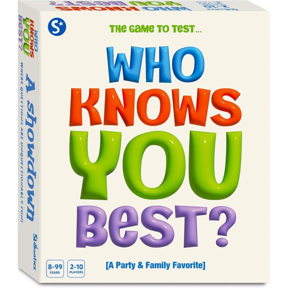 image:imageSkillmatics Card Game  Who Knows Marvel Best Family Party Game for Boys Girls Teens Adults Who Love Avengers Spiderman Iron Man Hulk Fun for Game Night Gifts for Ages 8 9 10 and UpWho Knows You Best  2025 Edition