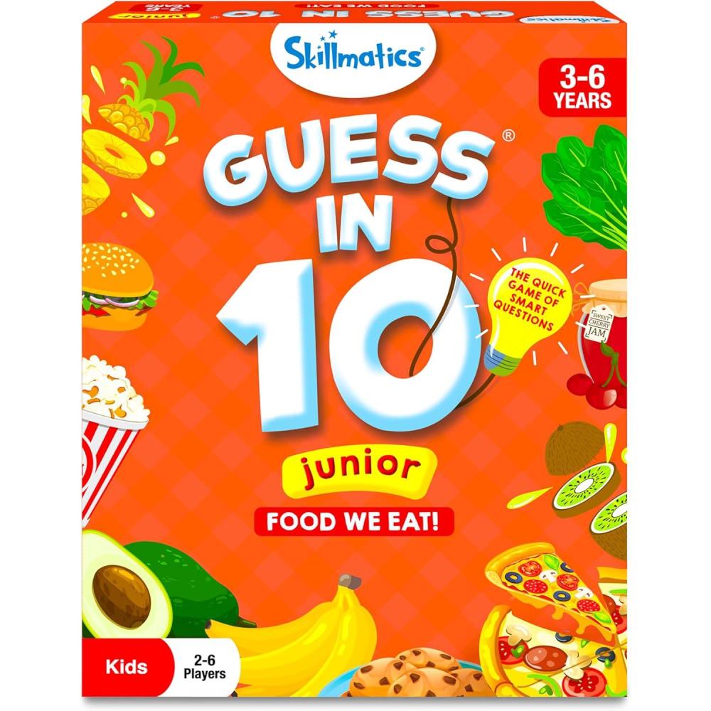 image:imageSkillmatics Guess in 10 Legendary Landmarks Educational Travel Toys for Boys Girls and Kids Who Love Card Games Board Games Geography and History Trivia Gifts for Ages 8 9 10 and UpJunior Food We Eat