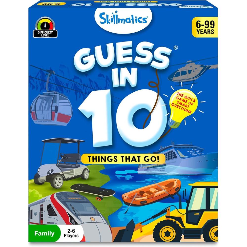 image:imageSkillmatics Guess in 10 Legendary Landmarks Educational Travel Toys for Boys Girls and Kids Who Love Card Games Board Games Geography and History Trivia Gifts for Ages 8 9 10 and UpThings That Go