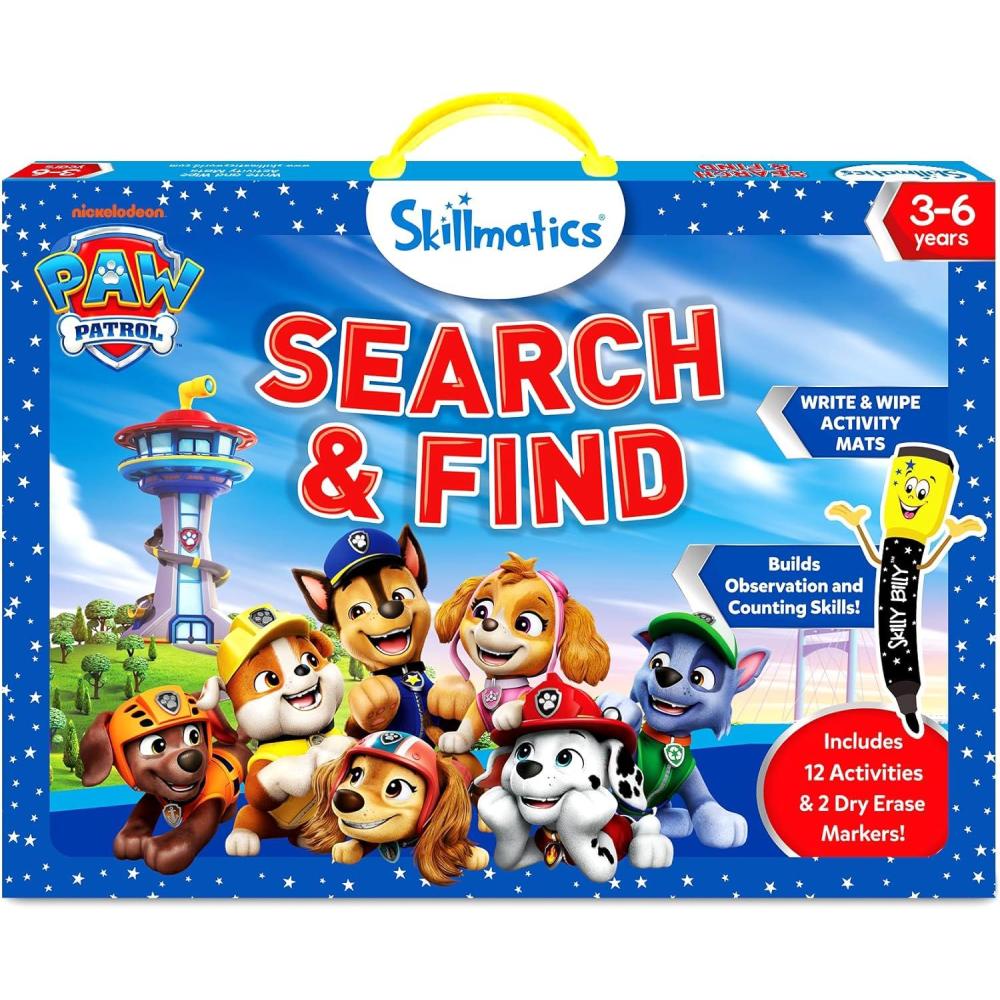 image:imageSkillmatics I Can Write  Reusable Preschool Learning Activities Educational Toy and Game Back to School Supplies Gifts for Students Kids Toddlers Ages 3 4 5 67 Search  Find PAW Patrol