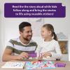 Skillmatics Activity Kit – Creative Storytelling & Skill Building with 150+ Reusable Stickers, Educational, Mess-Free Fun, Preschool & Kindergarten Toy, Gifts for Kids Ages 3, 4, 5, 6, 7(2. Unicorns & Princesses)