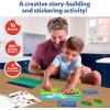 Skillmatics Activity Kit – Creative Storytelling & Skill Building with 150+ Reusable Stickers, Educational, Mess-Free Fun, Preschool & Kindergarten Toy, Gifts for Kids Ages 3, 4, 5, 6, 7(1. Animal Adventures)