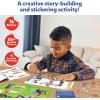 Skillmatics Activity Kit – Creative Storytelling & Skill Building with 150+ Reusable Stickers, Educational, Mess-Free Fun, Preschool & Kindergarten Toy, Gifts for Kids Ages 3, 4, 5, 6, 7(3. Adventures Around Town)