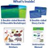 Skillmatics Activity Kit – Creative Storytelling & Skill Building with 150+ Reusable Stickers, Educational, Mess-Free Fun, Preschool & Kindergarten Toy, Gifts for Kids Ages 3, 4, 5, 6, 7(1. Animal Adventures)