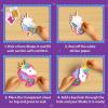 Skillmatics Art & Craft Activity – Shake-its Christmas Ornaments, DIY Holiday Decoration Kit, Glitter Craft Kit, Creative Activity, Gifts for Girls & Boys Ages 4, 5, 6, 7, 8, 9(Unicorns & Princesses)