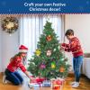 Skillmatics Art & Craft Activity – Shake-its Christmas Ornaments, DIY Holiday Decoration Kit, Glitter Craft Kit, Creative Activity, Gifts for Girls & Boys Ages 4, 5, 6, 7, 8, 9(Christmas Ornaments)