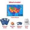 Skillmatics Board Game – Scout It Out 50 States, Guessing & Trivia Game for Families, Educational Toys, Card Games for Kids, Teens and Adults, Gifts for Boys and Girls Ages 7, 8, 9 and Up