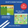 Skillmatics Busy Book for Preschoolers – Preschool Learning Activities, Mess-Free & Pre-Assembled, 150+ Reusable Stickers, Educational Homeschool & Travel Toy, Gift for Toddlers for Ages 3, 4, 5, 6