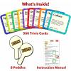 Skillmatics Card Game – DIBS, Fast-Paced Trivia Game, Fun & Educational Game for Family, Friends, and Parties, Quick Thinking, 10 Categories, Gifts for Kids, Teens, and Adults Ages 8, 9, 10 & Up