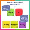 Skillmatics Conversation Cubes for Kids – 8 Foam Cubes for Social-Emotional Learning, Classroom & Back-to-School Supplies, Teacher Resources, Autism Tools, Gifts for Ages 4, 5, 6, 7 and Up(After School Edition)