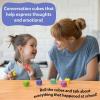 Skillmatics Conversation Cubes for Kids – 8 Foam Cubes for Social-Emotional Learning, Classroom & Back-to-School Supplies, Teacher Resources, Autism Tools, Gifts for Ages 4, 5, 6, 7 and Up(After School Edition)