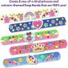 Skillmatics Craft Activity – Snap Bandz, Friendship Bands, DIY Jewelry Art & Craft Activity, Mess-Free, Creative Kit, 8 Bands Classroom Valentine’s Day Gifts for Girls & Boys Ages 4, 5, 6, 7, 8, 9, 10(1. Unicorns & Princesses)