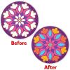 Skillmatics Dot It Sticker – Mandala Art, Mess-Free Fun for Kids, 500+ Stickers, Craft Kits, DIY Scrapbooking Activity, Travel Toys, Gifts for Boys & Girls Ages 3, 4, 5, 6, 7